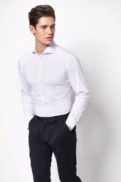 Desoto Overhemd Strijkvrij Wit -Kleding Outlet Winkel 13790 5