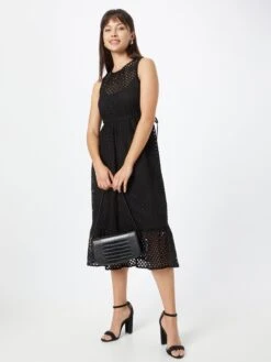 Midi Jurken Jurk Dames Zwart -Kleding Outlet Winkel 1b5e60ca4029c8fe5a8c38941fb501f0