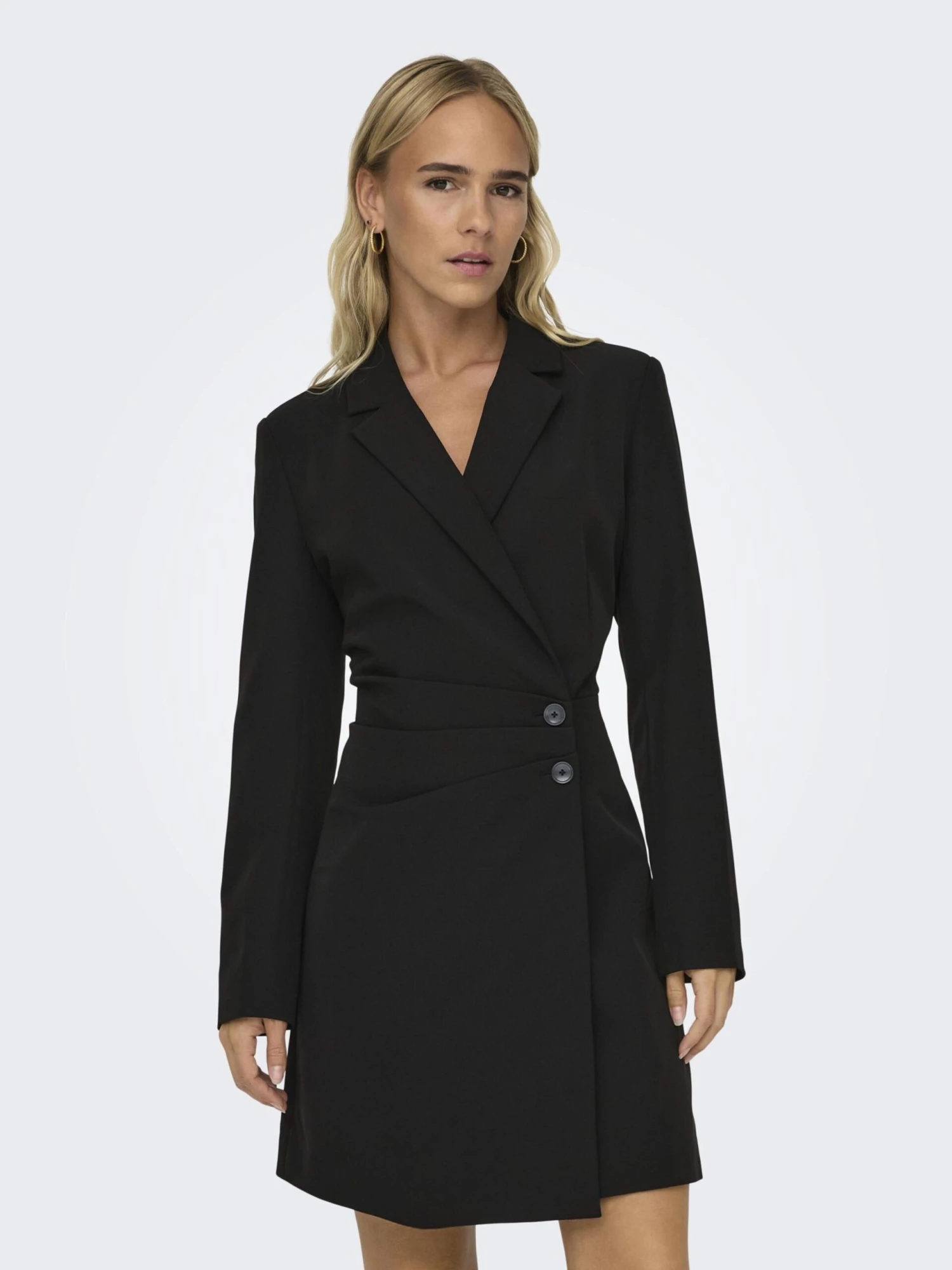 ONLY Mini Jurken Jurk MELLIE Dames Zwart 5 ONLY Mini Jurken Jurk MELLIE Dames Zwart - Afbeelding 3