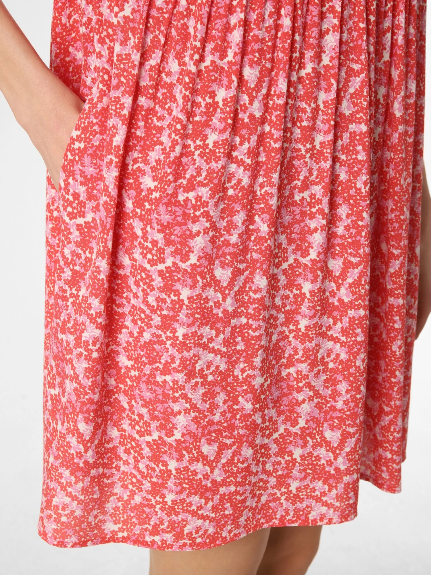 Marie Lund Zomerjurken Zomerjurk Dames Rood 5 Marie Lund Zomerjurken Zomerjurk Dames Rood - Afbeelding 3