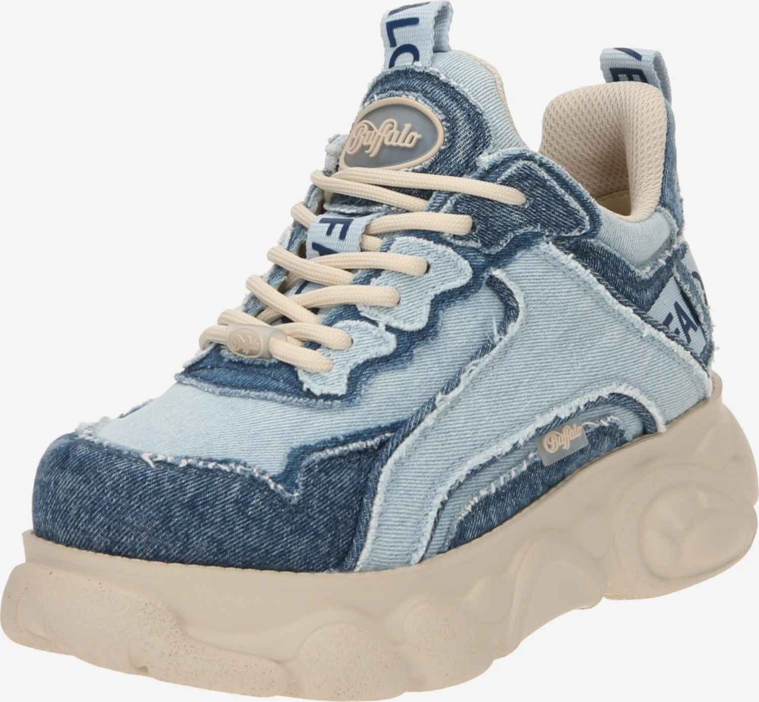 Buffalo Fashion Sneakers Sneakers Laag CLD CHAI Dames Lichtblauw 3 Buffalo Fashion Sneakers Sneakers Laag CLD CHAI Dames Lichtblauw