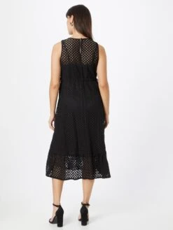 Midi Jurken Jurk Dames Zwart -Kleding Outlet Winkel 43831e52641585c30e3cd0a0bf001911