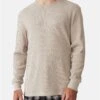 COTTON ON TEXTURED LONG SLEEVE - Longsleeve