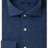 Profuomo Overhemd Knitted Indigoblauw -Kleding Outlet Winkel 56027 7