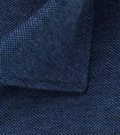 Profuomo Overhemd Knitted Indigoblauw -Kleding Outlet Winkel 56027 9