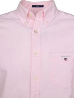 Gant Casual Overhemd Oxford Roze -Kleding Outlet Winkel 61798 3