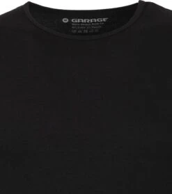 Garage Basic Longsleeve T-Shirt Stretch Zwart -Kleding Outlet Winkel 71945 4