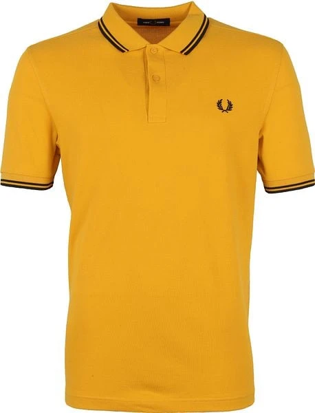 Fred Perry Polo M3600-P28 Geel 7 Fred Perry Polo M3600-P28 Geel - Afbeelding 5