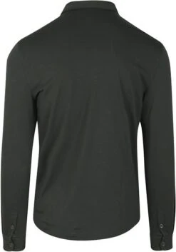 Profuomo Groene Longsleeve Polo 11 Profuomo Groene Longsleeve Polo -Kleding Outlet Winkel 72557 4