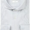 Profuomo Travel Shirt Lichtblauw Melange -Kleding Outlet Winkel 74708 1