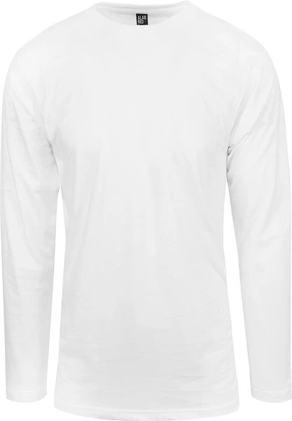 Alan Red T-Shirt Virginia Wit Longsleeve 2-pack 4 Alan Red T-Shirt Virginia Wit Longsleeve 2-pack - Afbeelding 2