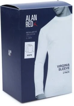 Alan Red T-Shirt Virginia Wit Longsleeve 2-pack 12 Alan Red T-Shirt Virginia Wit Longsleeve 2-pack -Kleding Outlet Winkel 76396 5