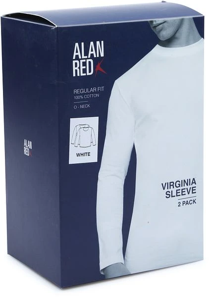 Alan Red T-Shirt Virginia Wit Longsleeve 2-pack 7 Alan Red T-Shirt Virginia Wit Longsleeve 2-pack - Afbeelding 5
