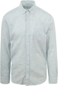 State Of Art Overhemd Melange Groen -Kleding Outlet Winkel 76930 1 1