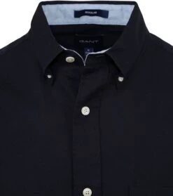 Gant Casual Overhemd Honeycomb Navy -Kleding Outlet Winkel 77277 2 1