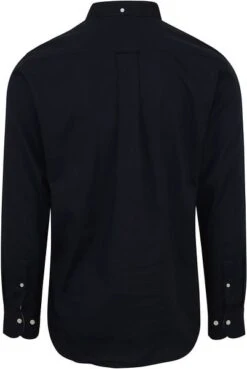 Gant Casual Overhemd Honeycomb Navy -Kleding Outlet Winkel 77277 4