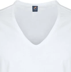 Suitable T-shirt Wit Diepe V-hals Vitaru Stretch 6 Pack -Kleding Outlet Winkel 77493 4