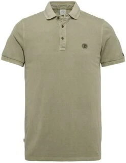 Cast Iron Poloshirt PiquÃ© Groen