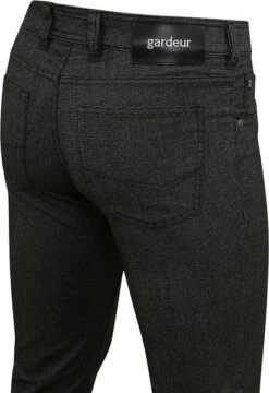 Gardeur Bill Broek Five Pocket Antraciet 9 Gardeur Bill Broek Five Pocket Antraciet -Kleding Outlet Winkel 77690 3
