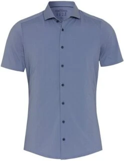 Pure Short Sleeve The Functional Shirt Blauw Streep -Kleding Outlet Winkel 78042 2 1
