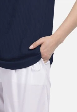 HELMIDGE Mouwloze Shirts Top Dames Blauw -Kleding Outlet Winkel 8e2757d1b63a1de9fcd53e37d2749fb8