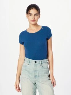 Ragwear T-shirts Shirt MINTT Dames Blauw / Aqua -Kleding Outlet Winkel a322251d094fc2f55b4b0343e967c069