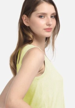 HELMIDGE Mouwloze Shirts Top Dames Geel -Kleding Outlet Winkel a3d7d5fa660fce0d5ec73526c8af0dfa