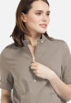 HELMIDGE Midi Jurken Jurk Dames Beige -Kleding Outlet Winkel b41394727813713564f3d42344948f2e