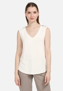 HELMIDGE Mouwloze Shirts Top Dames Wit -Kleding Outlet Winkel b4d1a30be44cf1bf986ad0add1b61e18