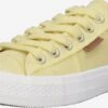 Dockers By Gerli Skate Sneakers Sneakers Laag Dames Pasteelgeel