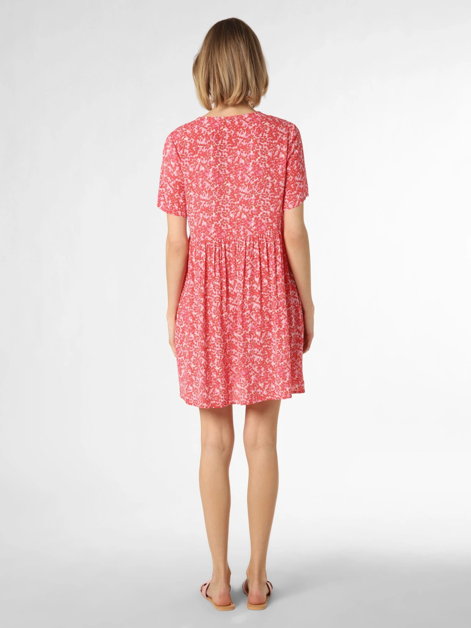 Marie Lund Zomerjurken Zomerjurk Dames Rood 4 Marie Lund Zomerjurken Zomerjurk Dames Rood - Afbeelding 2