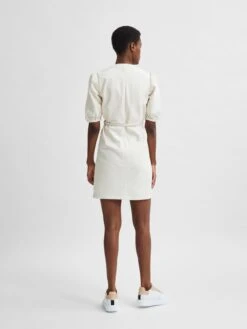 Selected Femme Blousejurken Blousejurk Sophia Dames Offwhite 11 Selected Femme Blousejurken Blousejurk Sophia Dames Offwhite -Kleding Outlet Winkel cce39e066a023b010af5e5e4d8b4eb3c