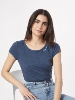 Ragwear T-shirts Shirt MINTT Dames Indigo -Kleding Outlet Winkel cda05c9b4c724f78f7725af539a9a1cf