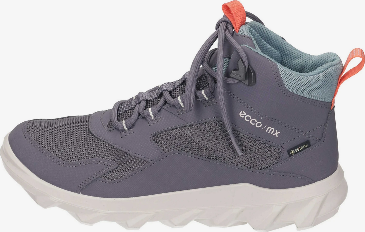 ECCO Hoge Sneakers Sneakers Hoog Dames Lichtgrijs 4 ECCO Hoge Sneakers Sneakers Hoog Dames Lichtgrijs - Afbeelding 2