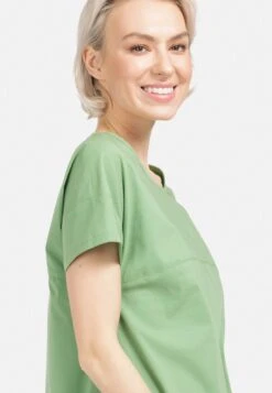 HELMIDGE Midi Jurken Jurk Dames Groen -Kleding Outlet Winkel ea78e0c302b7dabf5638176cc325f5ed